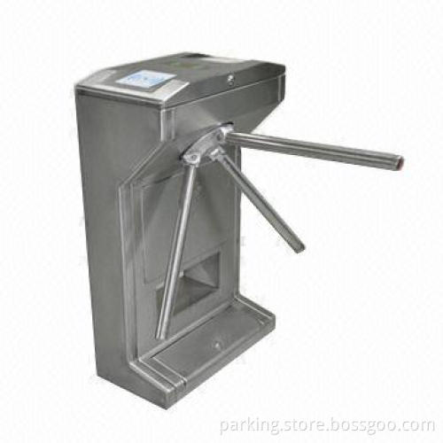 Tripod Turnstile/Auto Gate, Compact Design, Can be Mounted with Display/Passage Counter/Card Reader